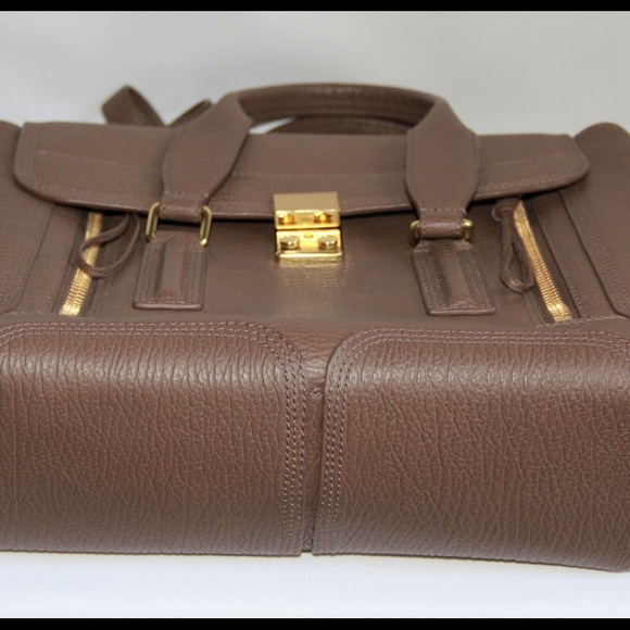 3.1 PHILLIP LIM LARGE Pashli Leather Satchel NWT - Picture 8 of 11